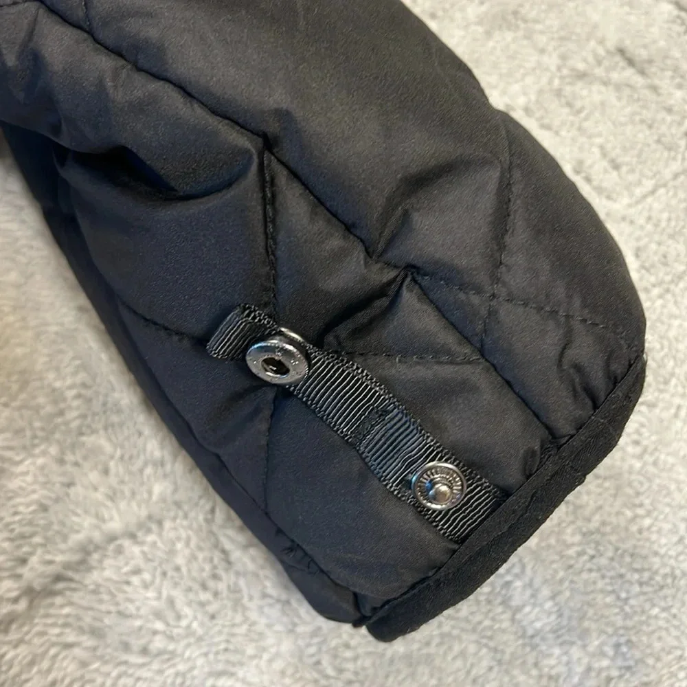 Gerry Youth Black Quilted Zip-Up Lightweight Puffer Ski Jacket / Size L 14-16